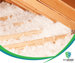 Cellulose Insulation in Attic