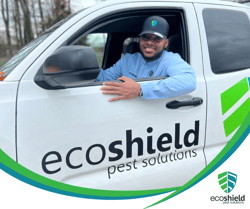 EcoShield Truck and Tech in Window