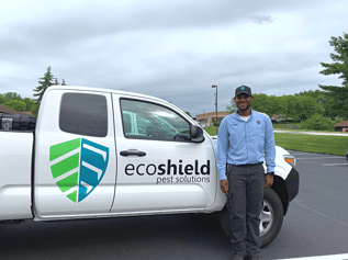 EcoShield Truck with Technician