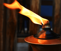 Mosquito Tiki Torch