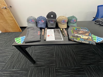 T2T hats and donation Prep